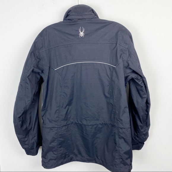 Spyder X5Cap G11 Black Ski Snowboard Shell jacket size M/L - Picture 8 of 16